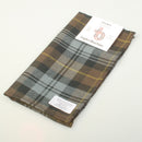Wool Tartan Pocket Square in Gordon Weathered Tartan