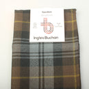 Wool Tartan Pocket Square in Gordon Weathered Tartan