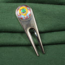 Golfers Pitch Mark Repairer with Clan Crest