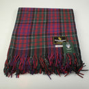 MacDonald of Clanranald Tartan Throw Rug