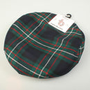 Pure Wool Golf Cap in Ferguson Tartan featuring luxurious 100% new wool and a stylish tartan design.