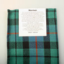 Wool Tartan Pocket Square in Morrison Hunting Ancient Tartan