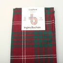 Wool Tartan Pocket Square in Crawford Modern Tartan