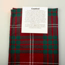 Wool Tartan Pocket Square in Crawford Modern Tartan