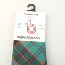 Pure Wool Tie in Stewart Old Ancient Tartan.