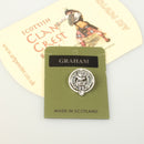 Graham Clan Crest Small Pewter Pin Badge