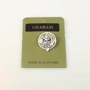 Graham Clan Crest Small Pewter Pin Badge