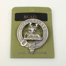 Blair Clan Crest Badge in Pewter