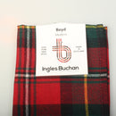Wool Tartan Pocket Square in Boyd Tartan