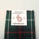 Wool Tartan Pocket Square in MacDonald of the Isles Tartan