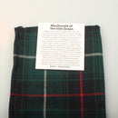 Wool Tartan Pocket Square in MacDonald of the Isles Tartan