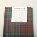 Wool Tartan Pocket Square in MacGillivray Hunting Ancient Tartan