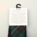 Pure Wool Tie in Russell Modern Tartan