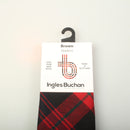 Brown Modern Tartan Tie