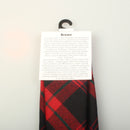 Brown Modern Tartan Tie