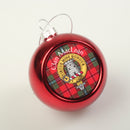 Maclean Clan Crest Christmas Bauble  - Large
