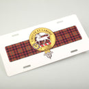 Cochrane Clan Cast and Tartan Novelty License Plate