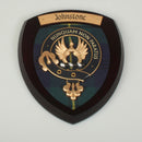 Johnstone Clan Crest Plaque.