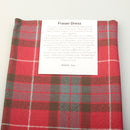 Wool Tartan Pocket Square in Fraser Weathered Tartan