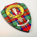 McCulloch Clan Crest Printed Wall Plaque - Custom Made