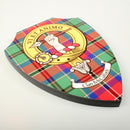 McCulloch Clan Crest Printed Wall Plaque - Custom Made