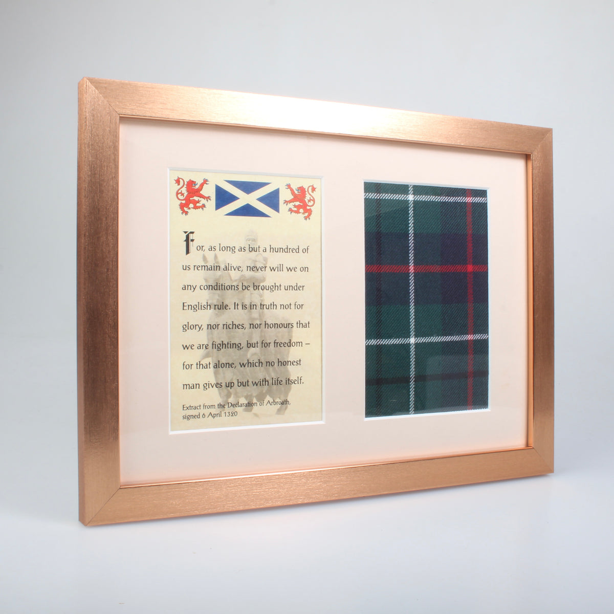 Scotland's Declaration & Authentic Tartan