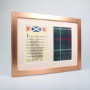 Declaration of Arbroath Extract and Real Tartan
