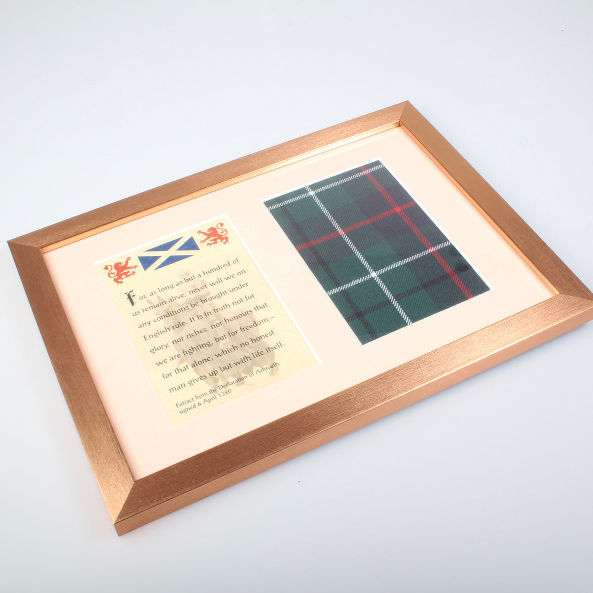 Scotland's Declaration & Authentic Tartan