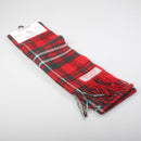 Lambswool Scarf in Scott Red Modern Tartan