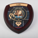 Leslie Clan Crest Plaque