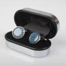 Wood Tartan Cufflinks - Choose Your Shape.