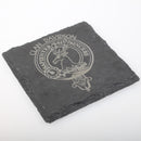 Davidson Clan Crest Slate Coaster