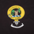 MacEwen Clan Crest Gents T-Shirt - Show Your Scottish Heritage with Custom Design, Sizes S-3XL