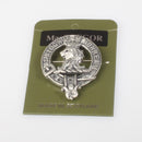 MacGregor Clan Crest Badge in Pewter