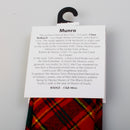 Pure Wool Tie in Munro Modern Tartan
