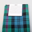 Wool Tartan Pocket Square in Baird Ancient Tartan.