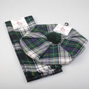 Lightweight Tartan Tam and Scarf Set in Campbell Dress Ancient