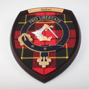 Wallace Clan Crest Wall Plaque.