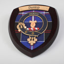 Dunlop Clan Crest Plaque.