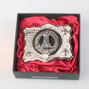 MacNaughton Pewter Clan Crest Buckle For Kilt Belts