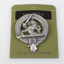 MacDuff Clan Crest Badge in Pewter