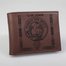 Agnew Clan Crest Real Leather Wallet