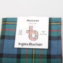 Wool Tartan Pocket Square in MacLaren Ancient Tartan