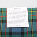 Wool Tartan Pocket Square in MacLaren Ancient Tartan