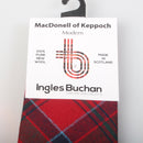 Pure Wool Tie in MacDonell of Keppoch Modern Tartan