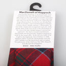 Pure Wool Tie in MacDonell of Keppoch Modern Tartan
