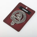 Dunbar Clan Crest Badge in Pewter