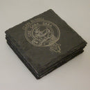 Russell Clan Crest Slate Coaster