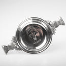 Clan Crest Engraved Large Thistle Handle Quaich
