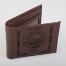 MacDonald Clan Crest Real Leather Wallet